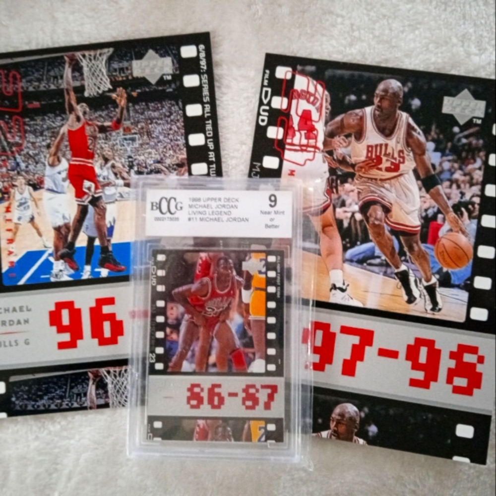 Michael Jordan living legends cards